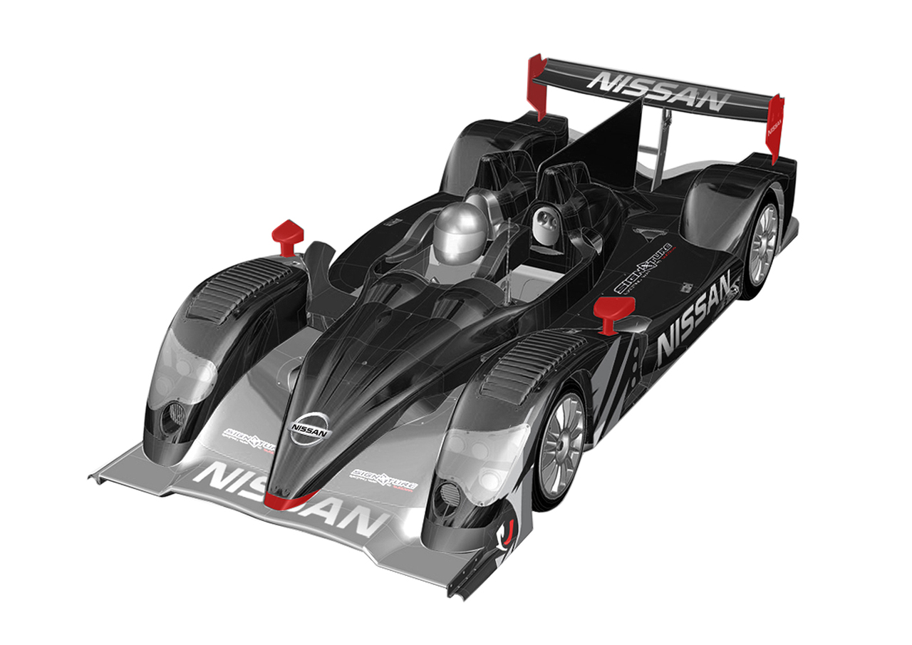 Signature Nissan LMP2 racer