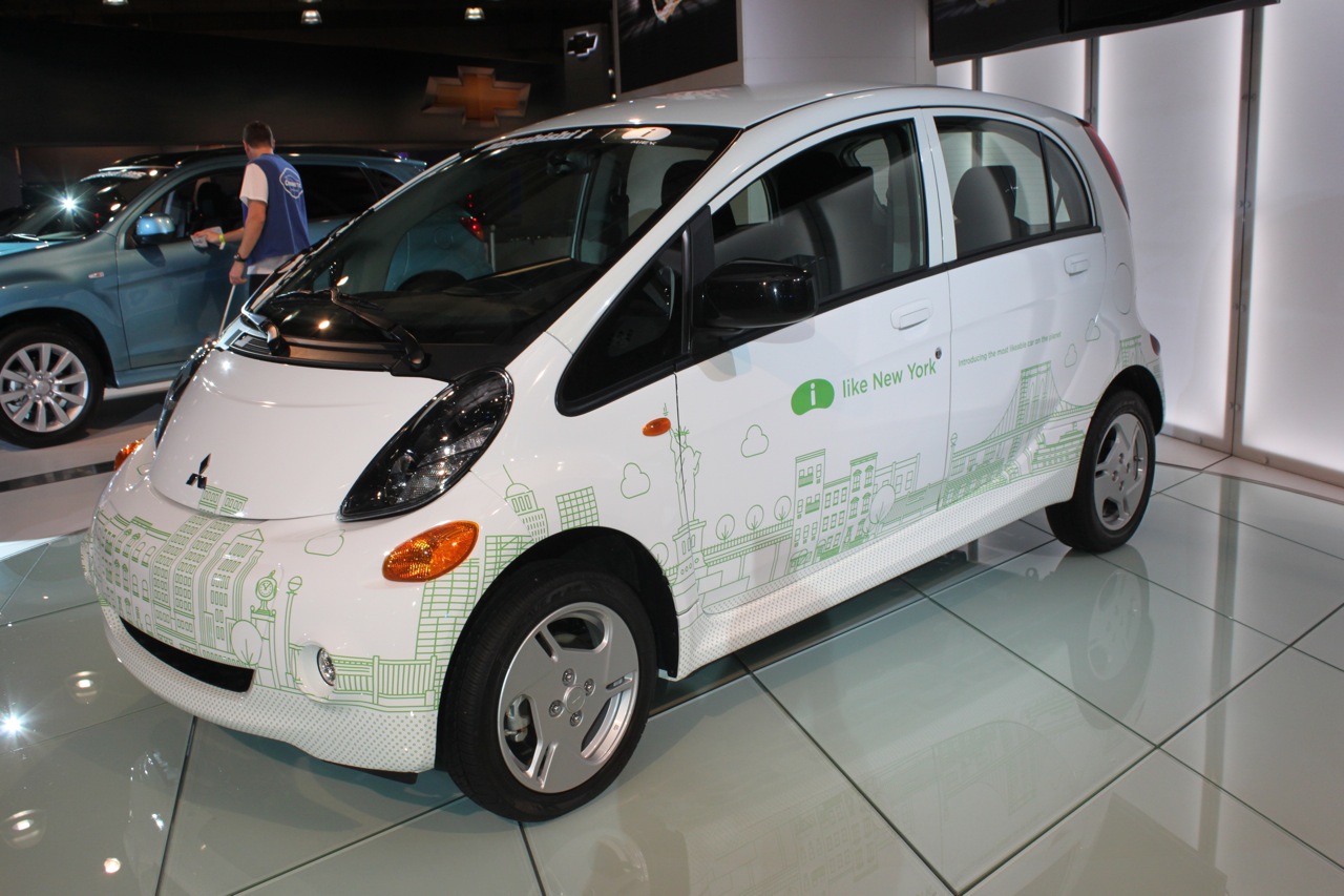 Mitsubishi i Miev at 2011 NY Auto Show