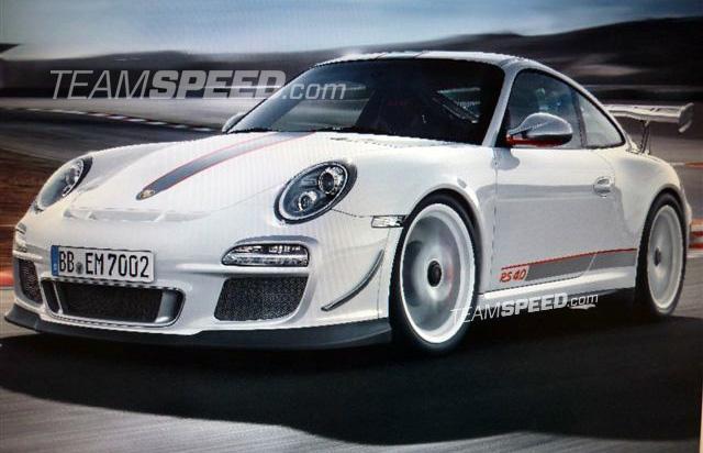 Porsche 911 GT3 RS 4.0 rendering