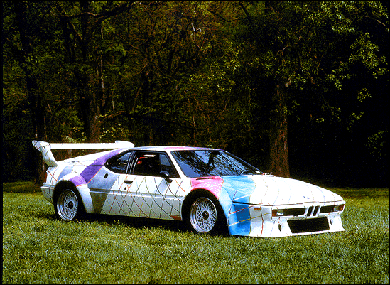 1979 BMW M1 Art Car by Frank Stella