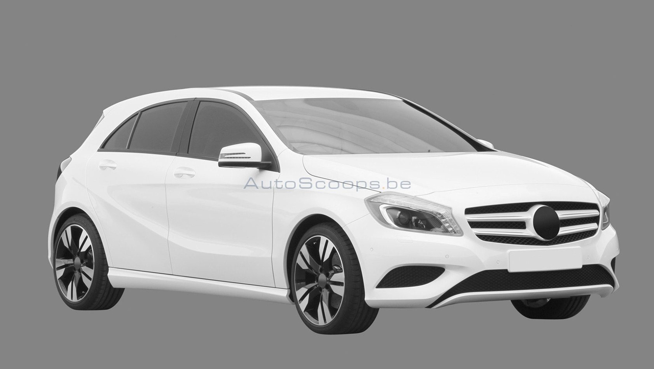 2012 Mercedes-Benz A-Class patent drawings