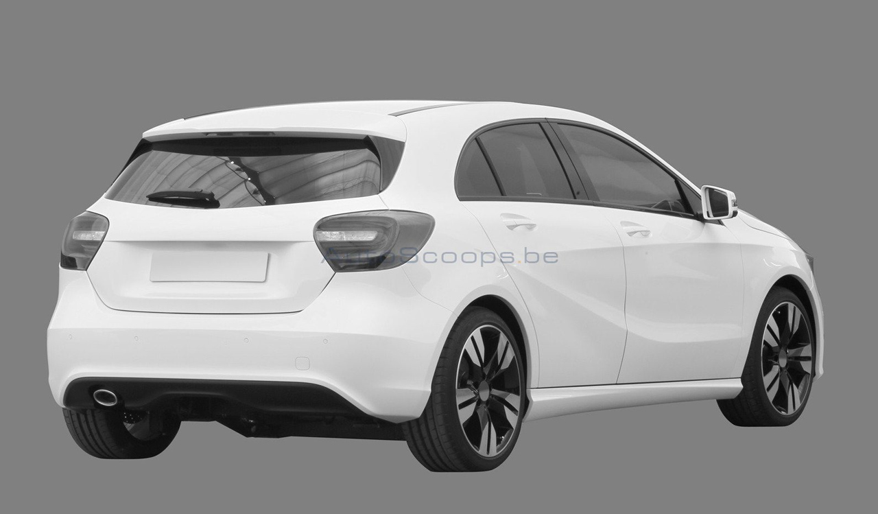 2012 Mercedes-Benz A-Class patent drawings