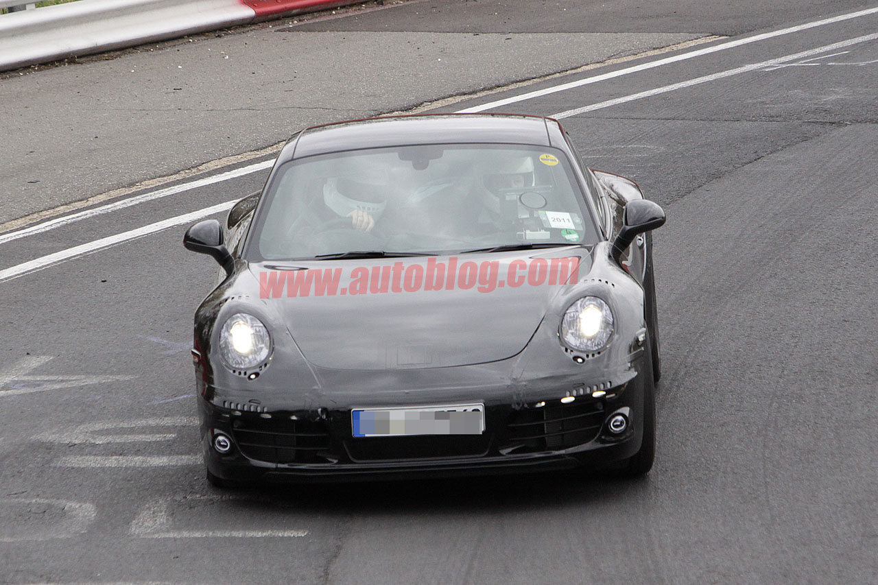 2012 Porsche 911 spyshots