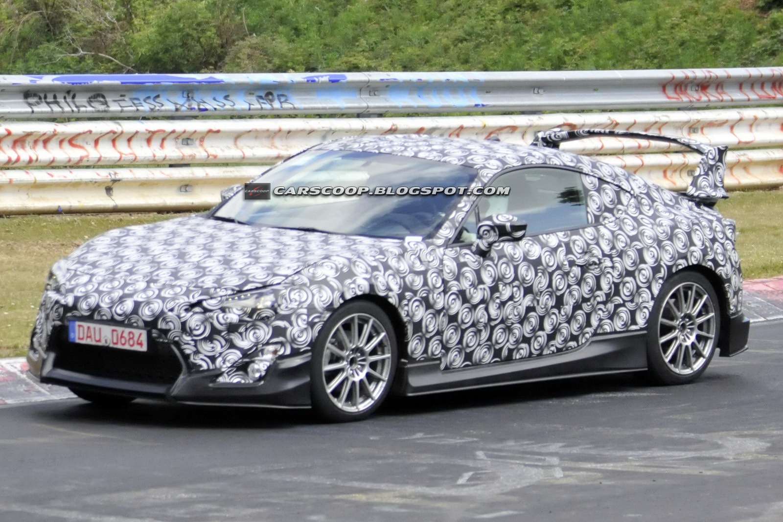 2012 Toyota FT-86 Nurburgring Spyshots