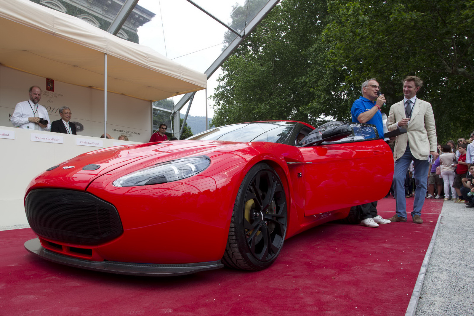 Aston Martin V12 Zagato Concorso d'Eleganza