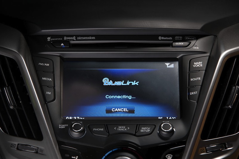 Hyundai Blue Link infotainment system