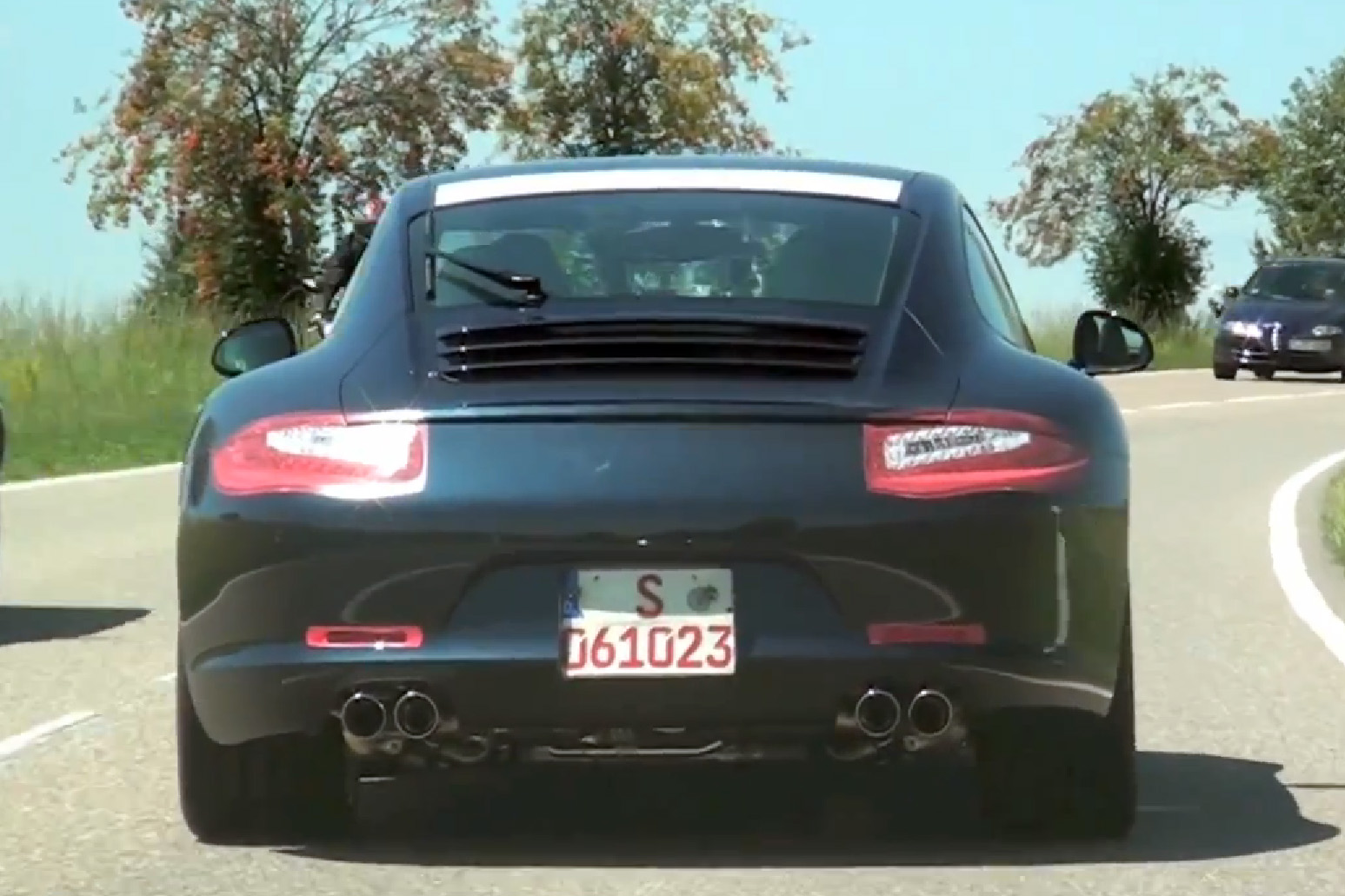 2012 Porsche 911 spied