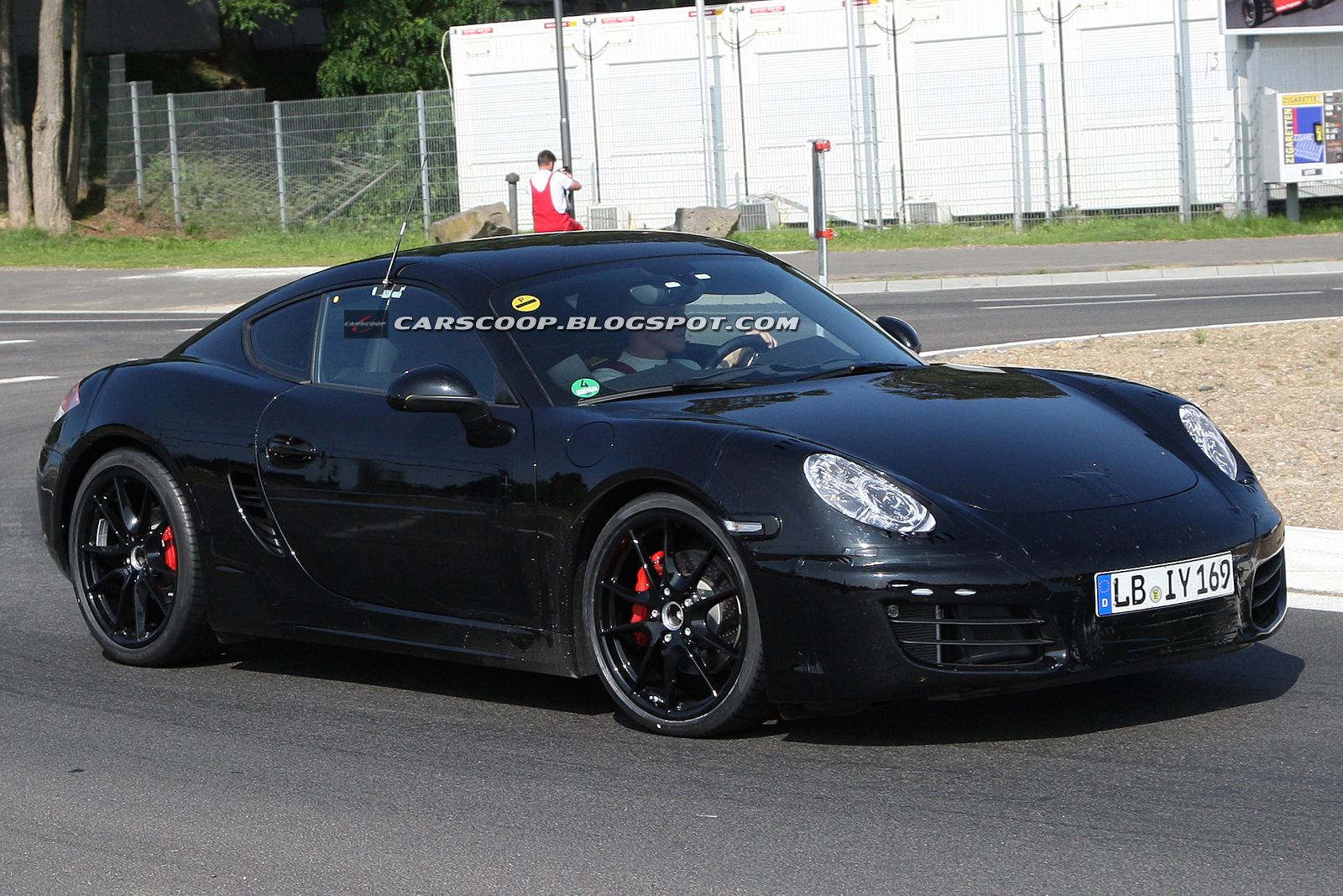 2013 Porsche Cayman at Nurburgring