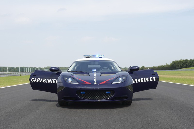 Carabinieri spec Lotus Evora S