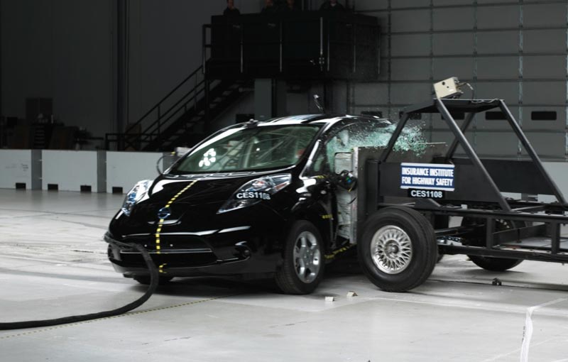 Nissan Leaf crash test