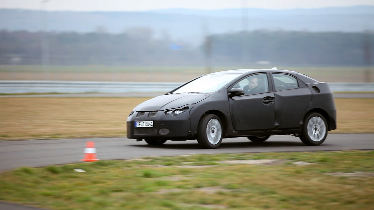 2012 Honda Civic spyshots