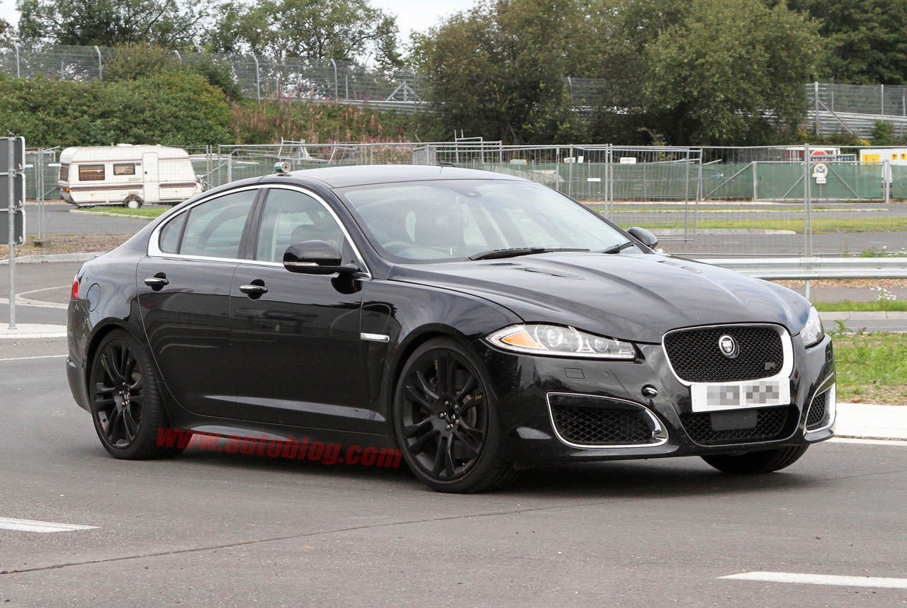 Jaguar XFR-S spyshot