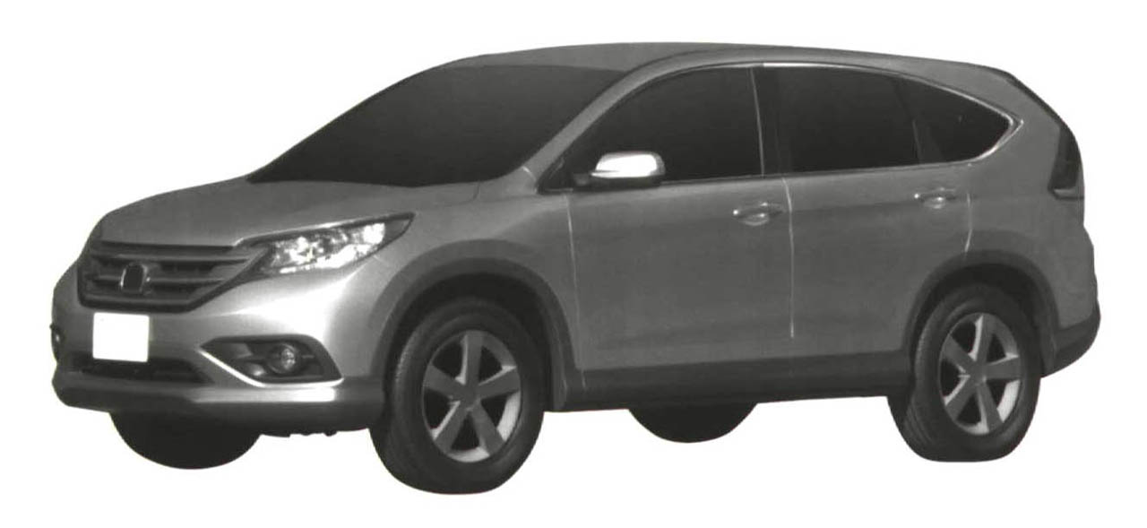 2012 Honda CR-V design leak