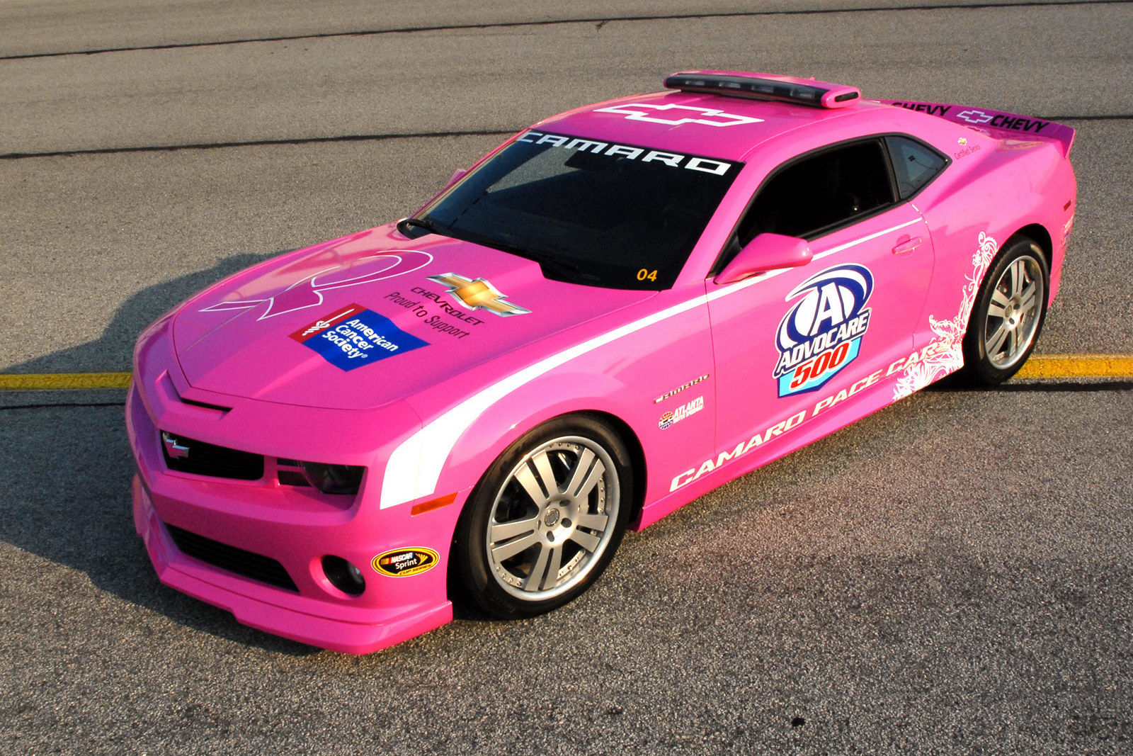 Chevrolet Camaro SS Breast Cancer Safety Car