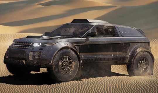 Dakar Rally Range Rover Evoque