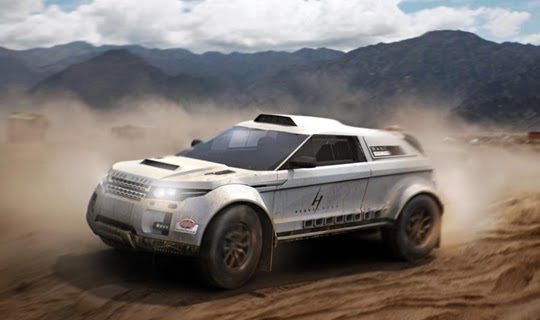 Dakar Rally Range Rover Evoque