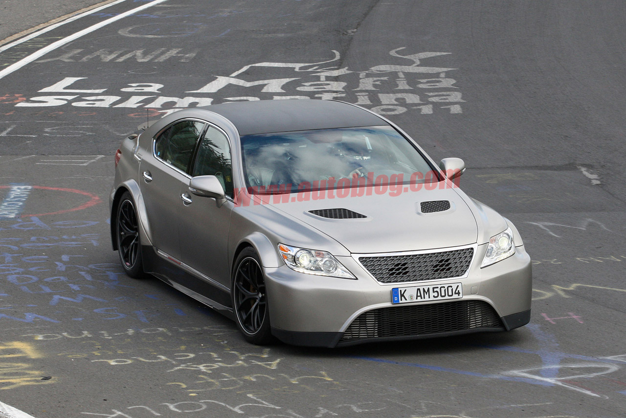 Lexus LS TMG Edition spied