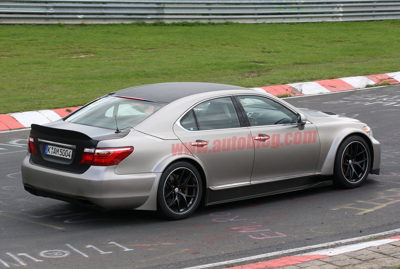 Lexus LS TMG Edition spied