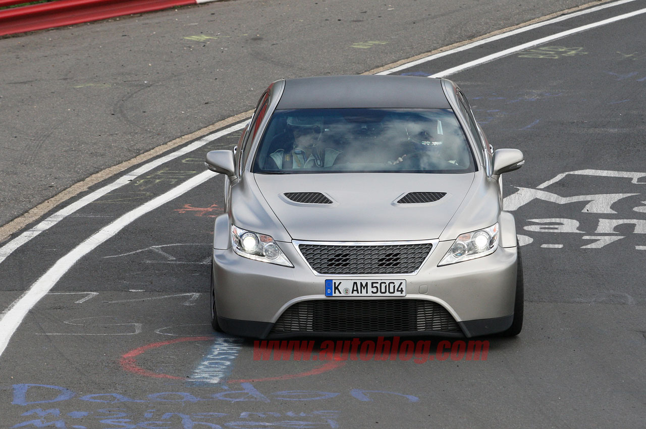 Lexus LS TMG Edition spied