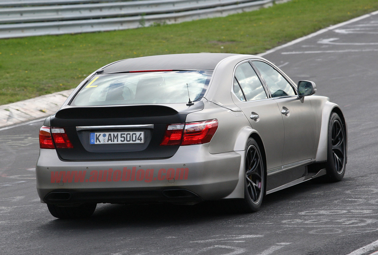 Lexus LS TMG Edition spied