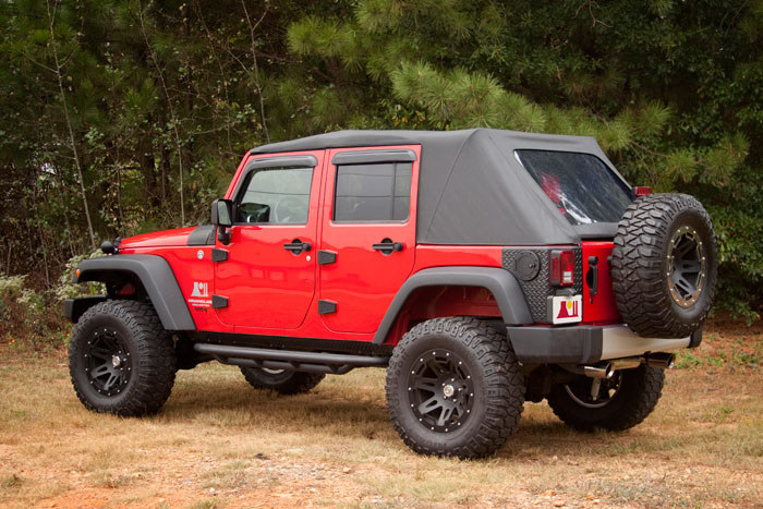 Jeep Wrangler power roof