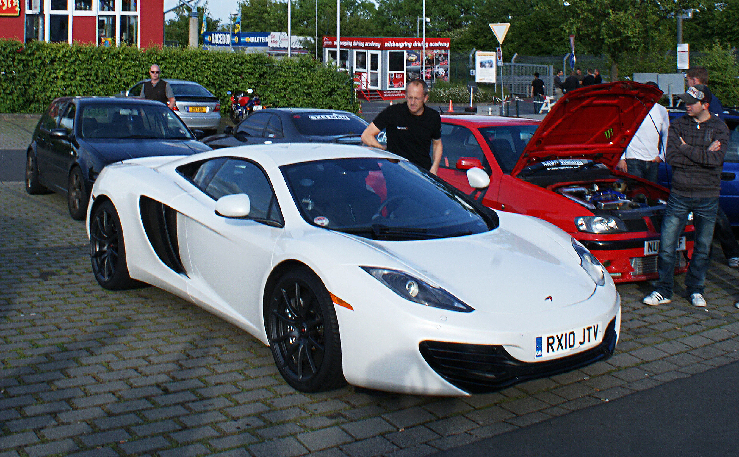 McLaren MP4-12C at Nurburgring