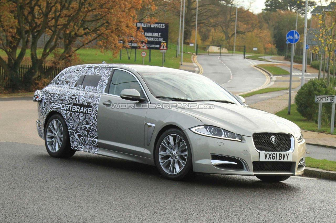 2012 Jaguar XF Sportbrake spied