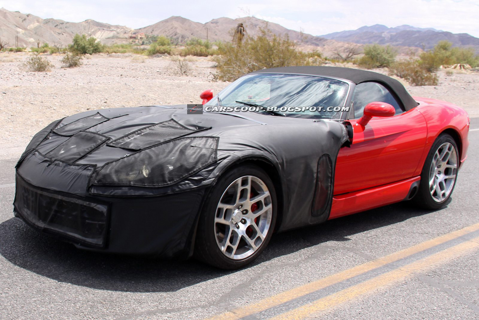 2013 Dodge Viper test mule