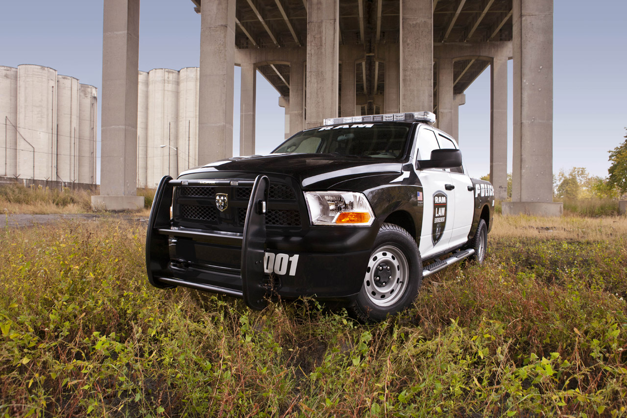 Ram 1500 Crew Cab Police pickup