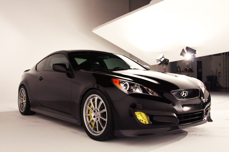 V8 powered Hyundai Genesis