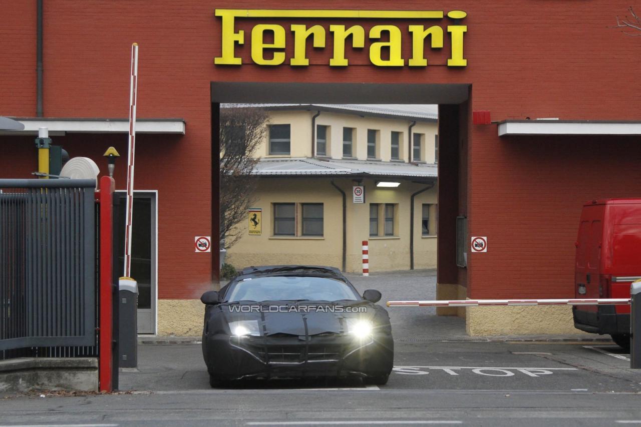 2013 Ferrari 599 spied