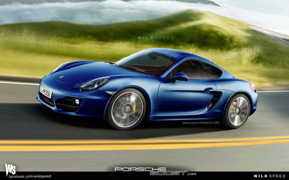 2013 Porsche Cayman rendering