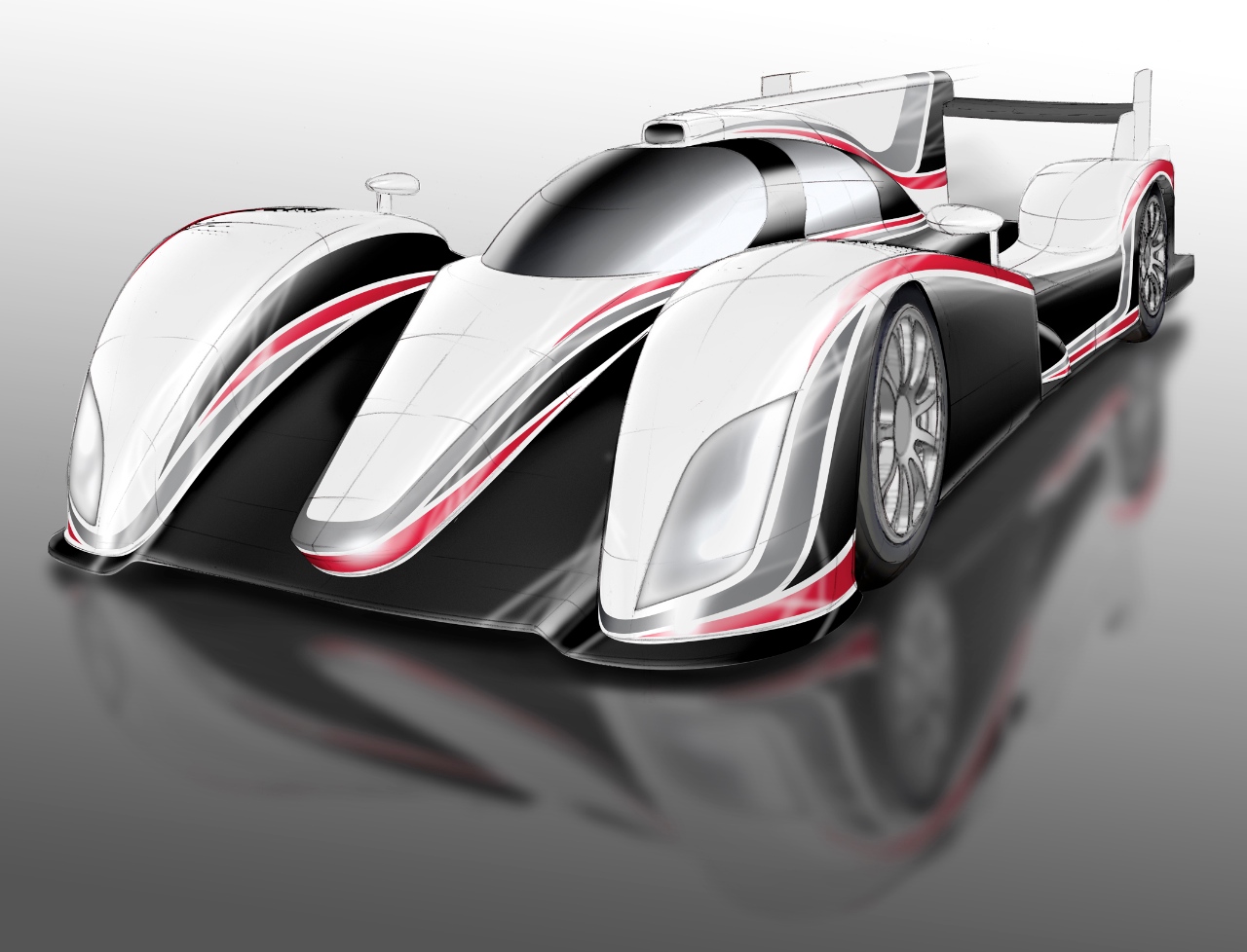 Toyota LMP1 racer