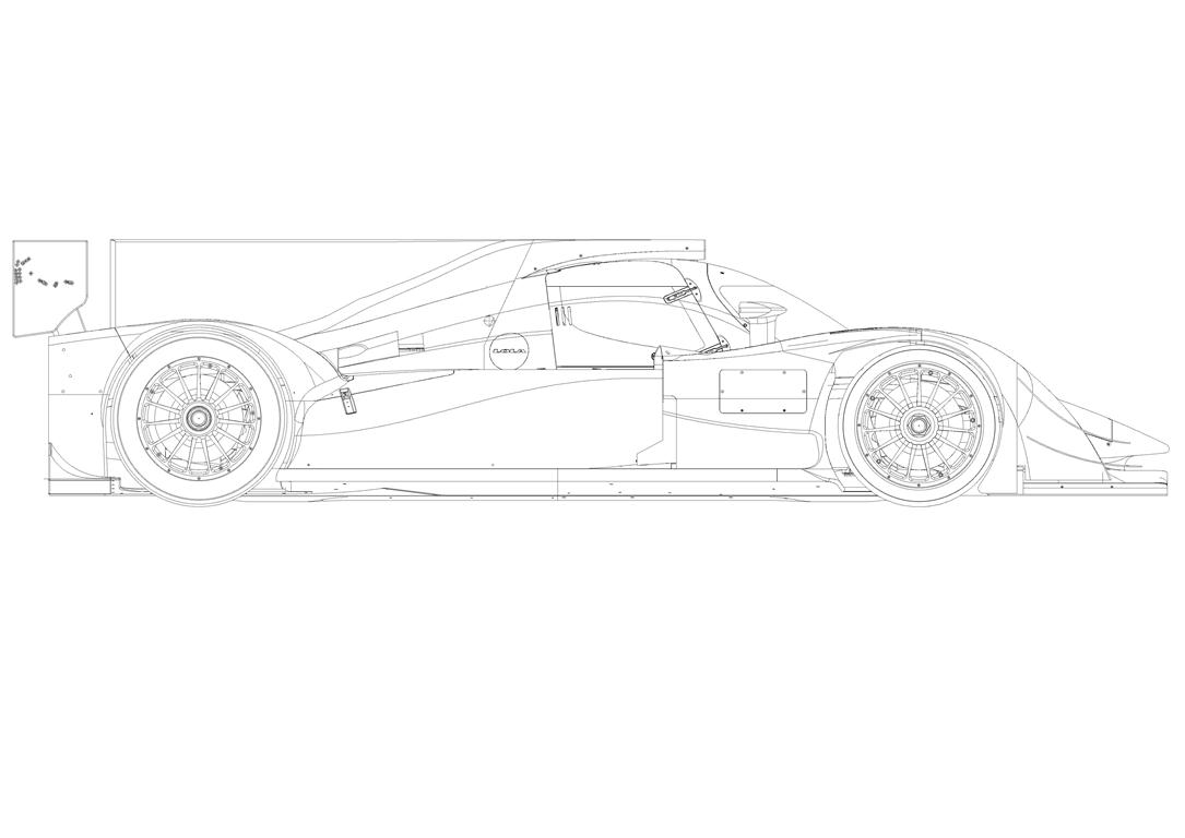 Lotus LMP2 car