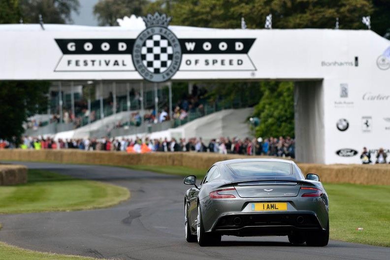 Aston Martin Vanquish at Goodwood