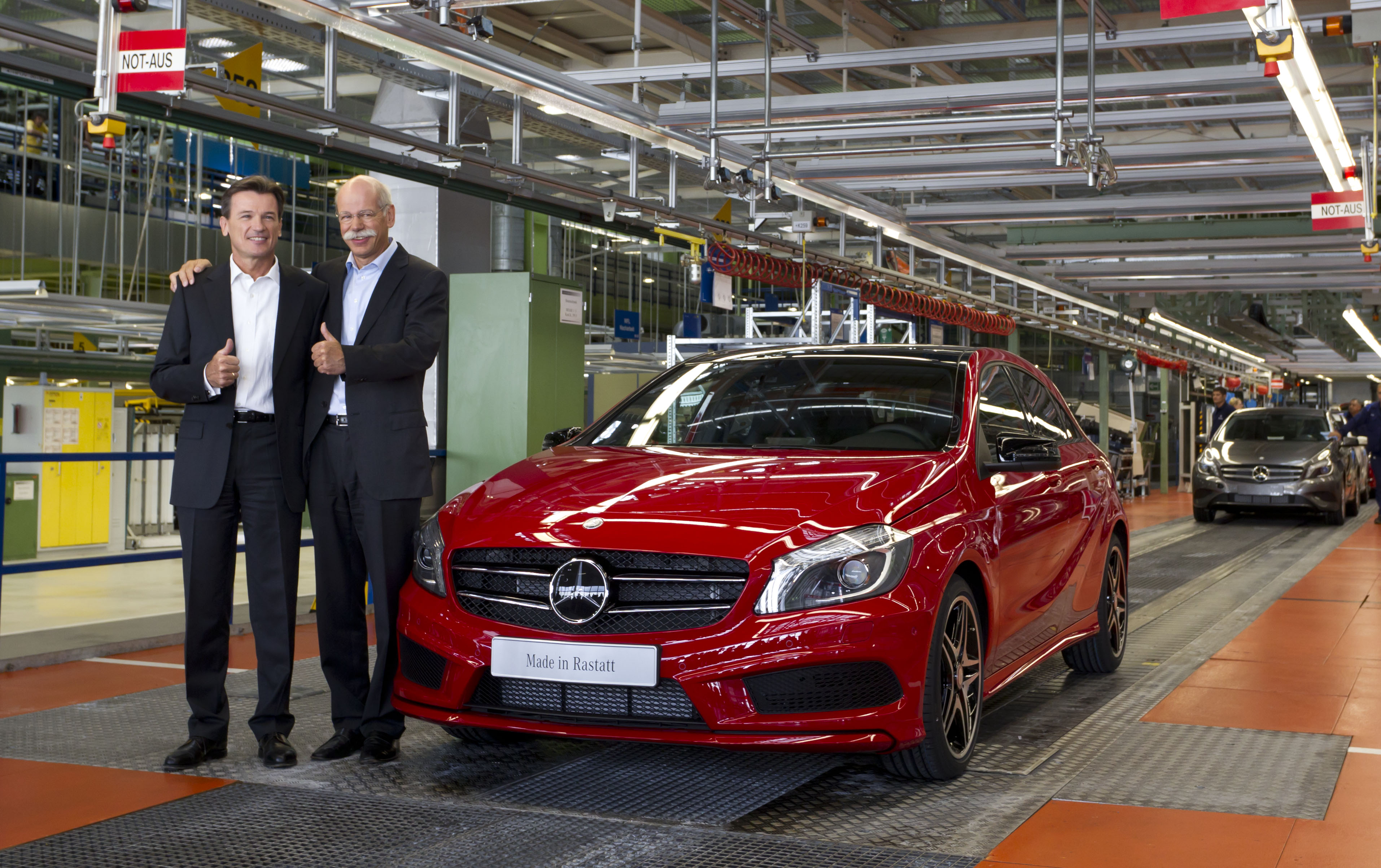 Mercedes A-Class Production