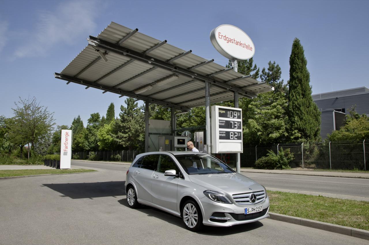 Mercedes B 200 Natural Gas Drive