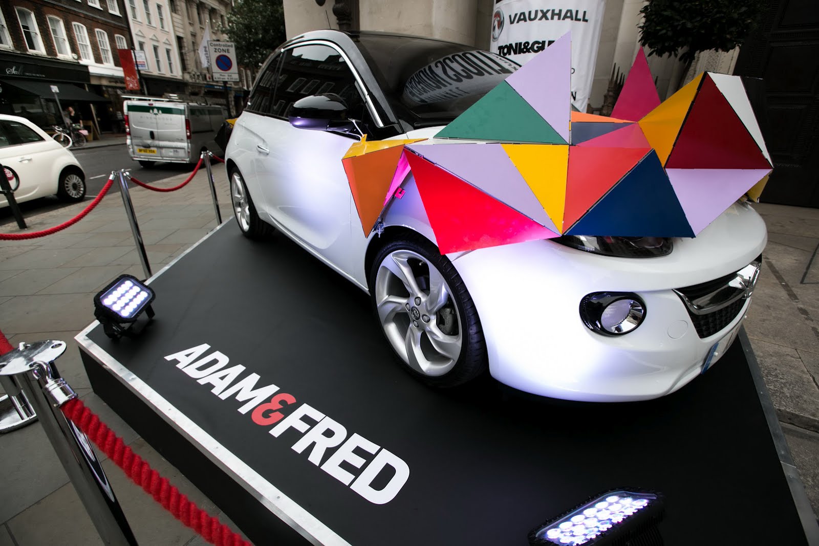 Vauxhall Adam Art Car