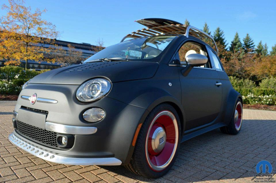 Fiat 500 Beach Cruiser by Mopar