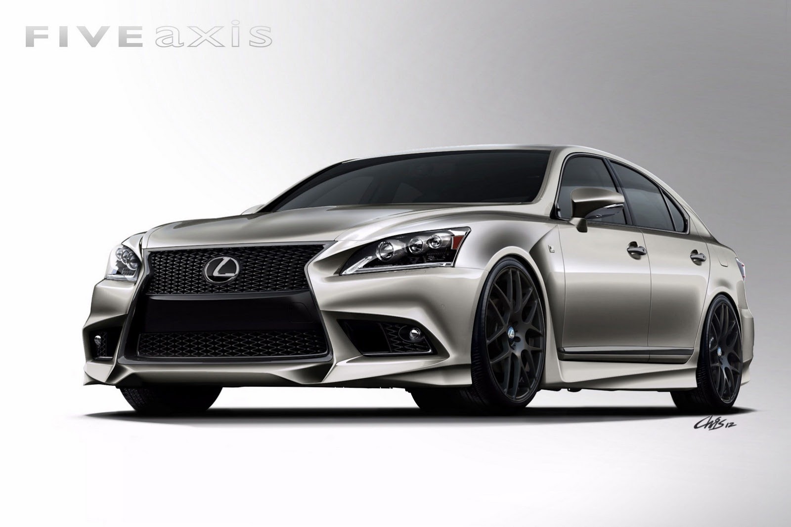 Lexus LS F Sport by Five Axis