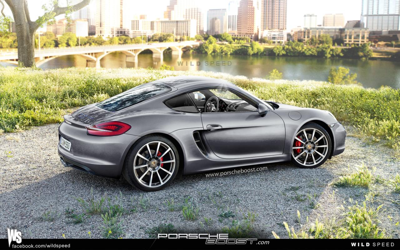 2013 Porsche Cayman rendered