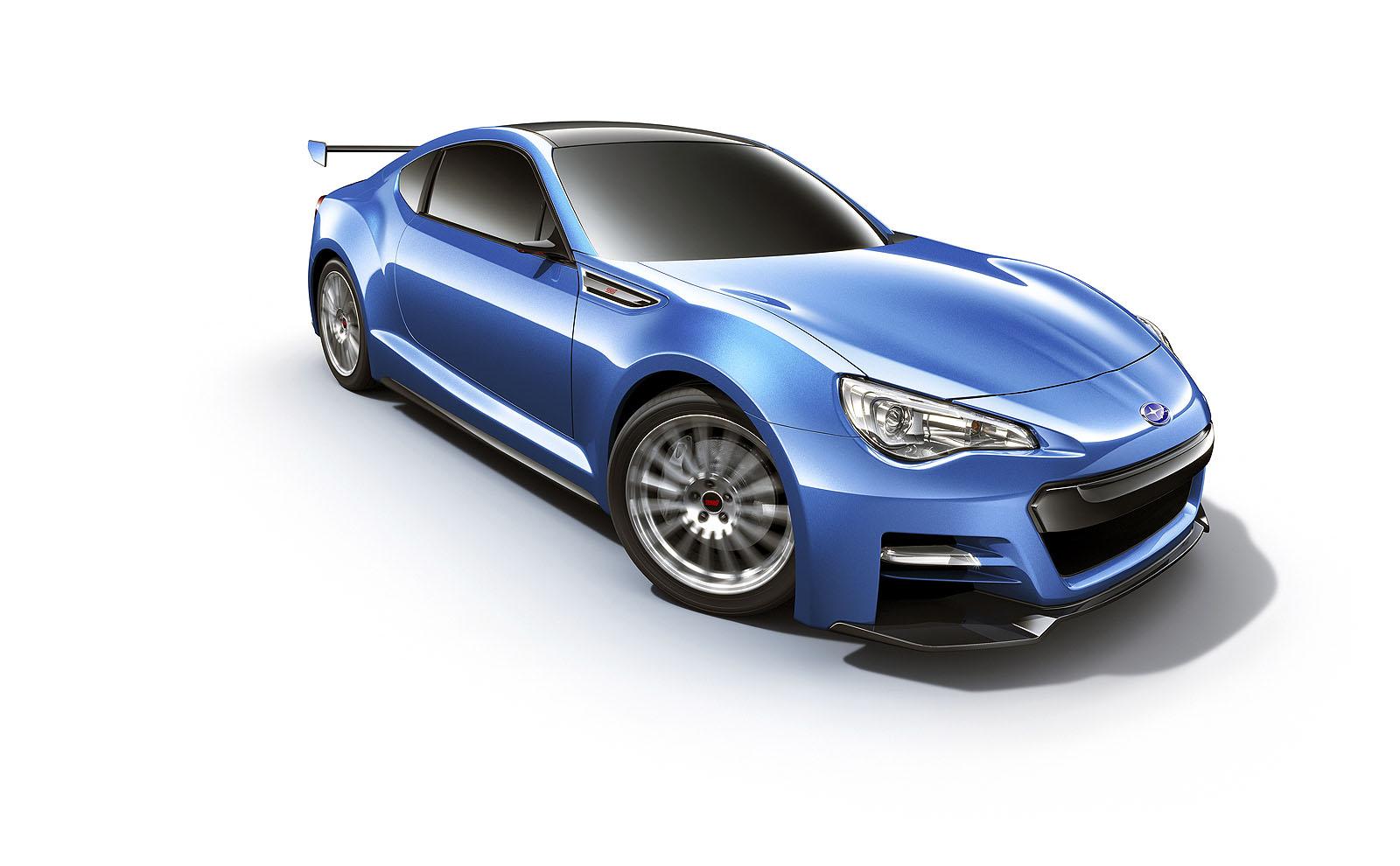 Subaru BRZ STI render