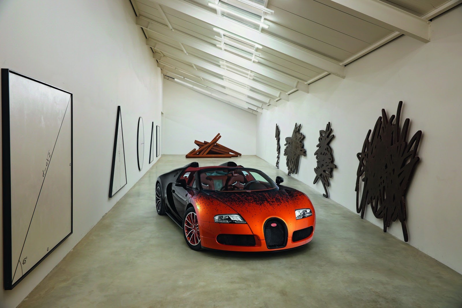 Bugatti Veyron Grand Sport Bernar Venet