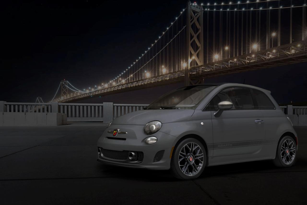 Fiat 500 Abarth Tenebra concept