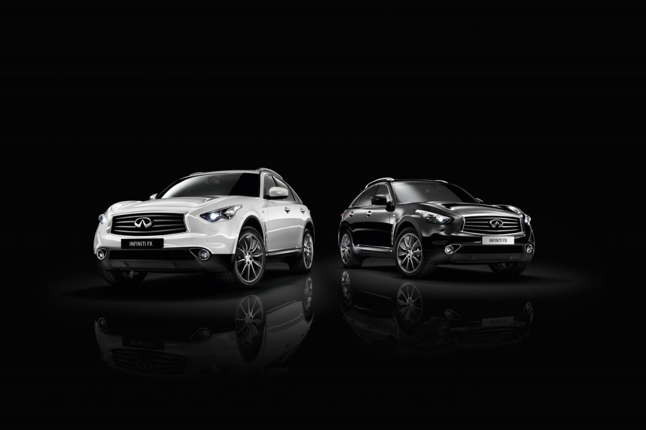 Infiniti FX Black and White edition