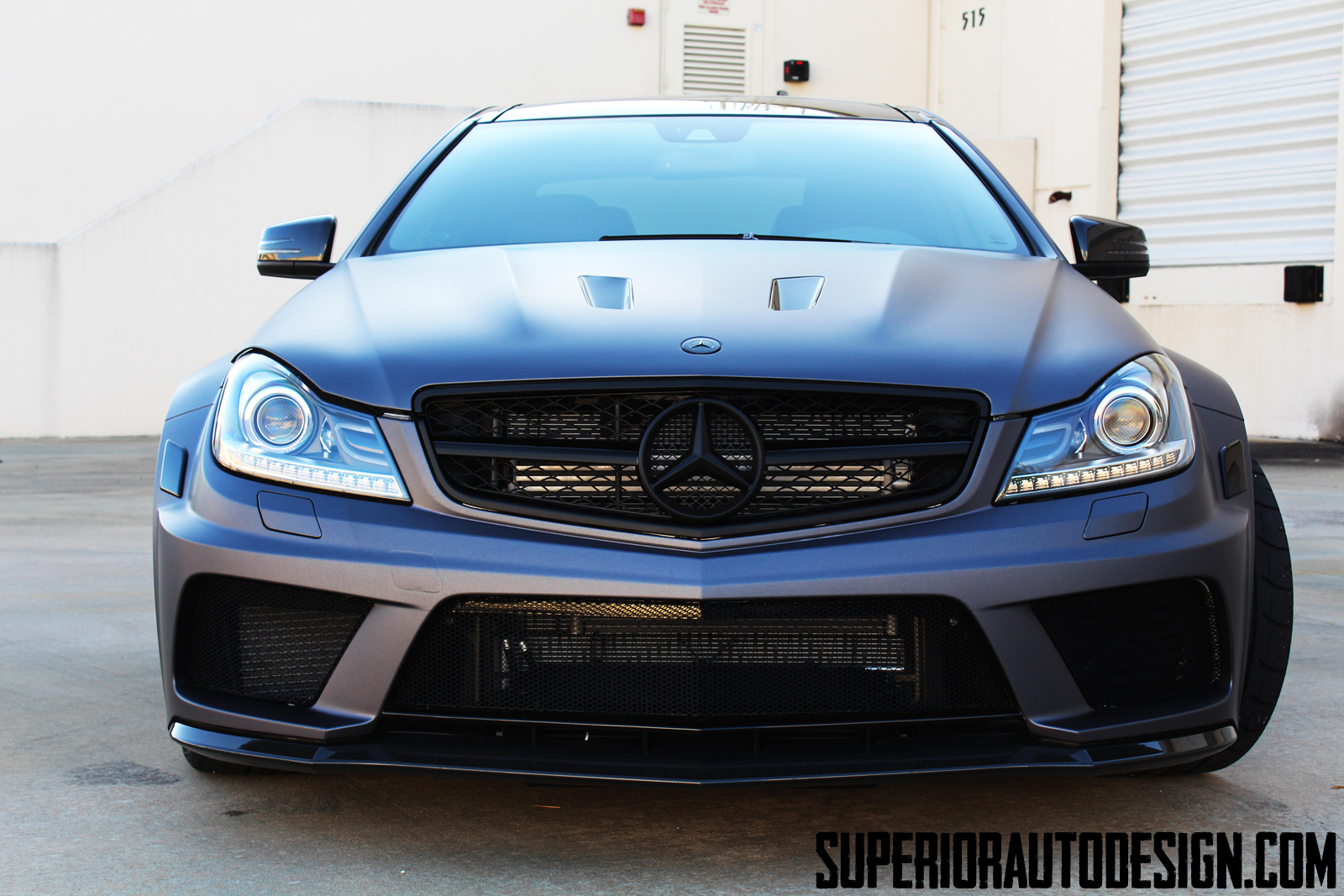 Superior Automotive Design Mercedes C63 AMG Black