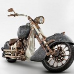 315kg Gold Motorcycle
