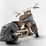 315kg Gold Motorcycle