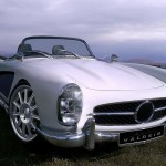 Mercedes-Benz W198 300 SL Roadster by Atelier Valdeig