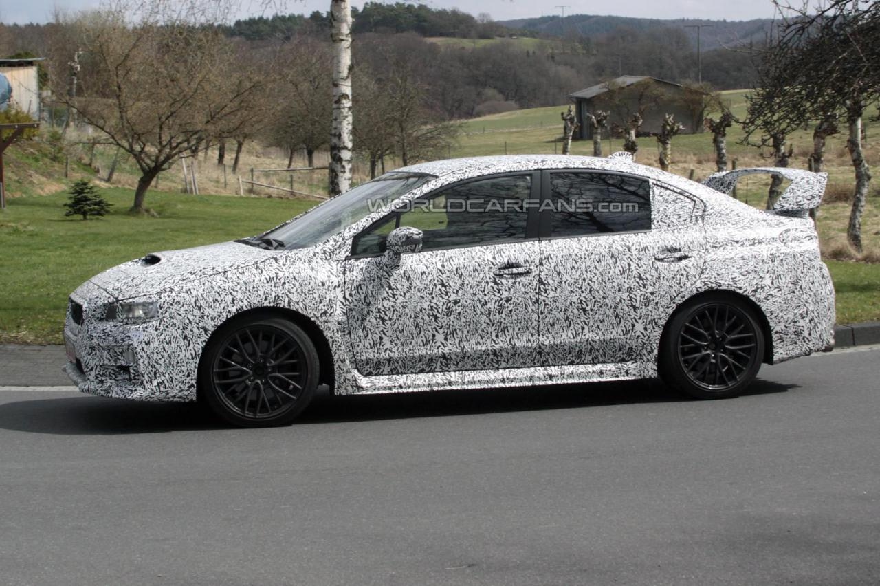 2014 Subaru WRX spied